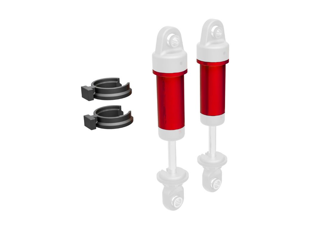 Traxxas Body, GTM Shock, Aluminum (Red-Anodized)