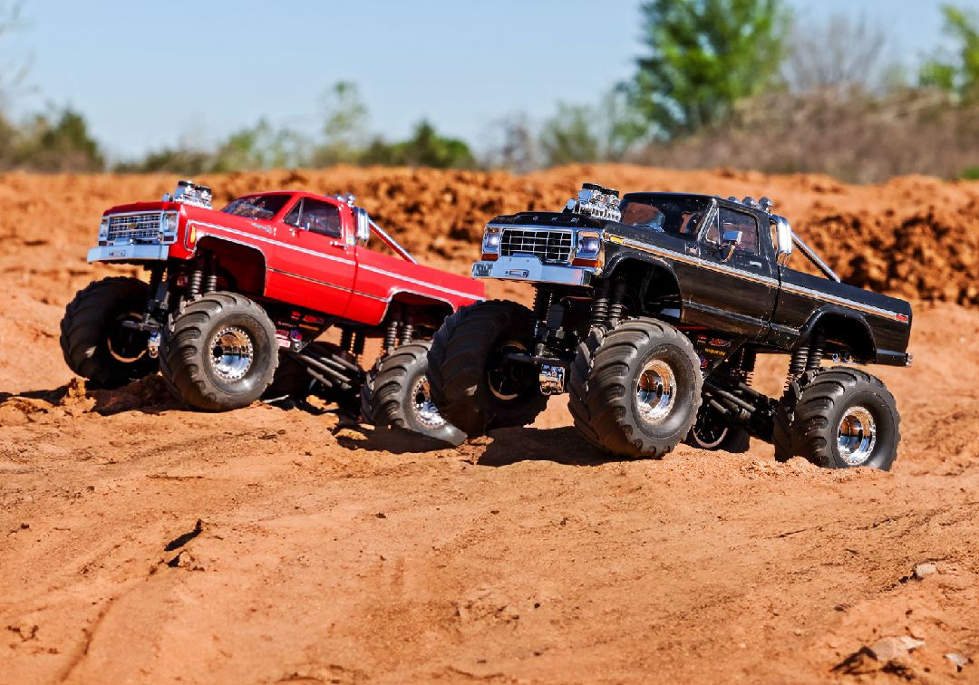Traxxas 1/18 TRX-4MT 1979 Chevrolet K10 4x4 RTR - Black