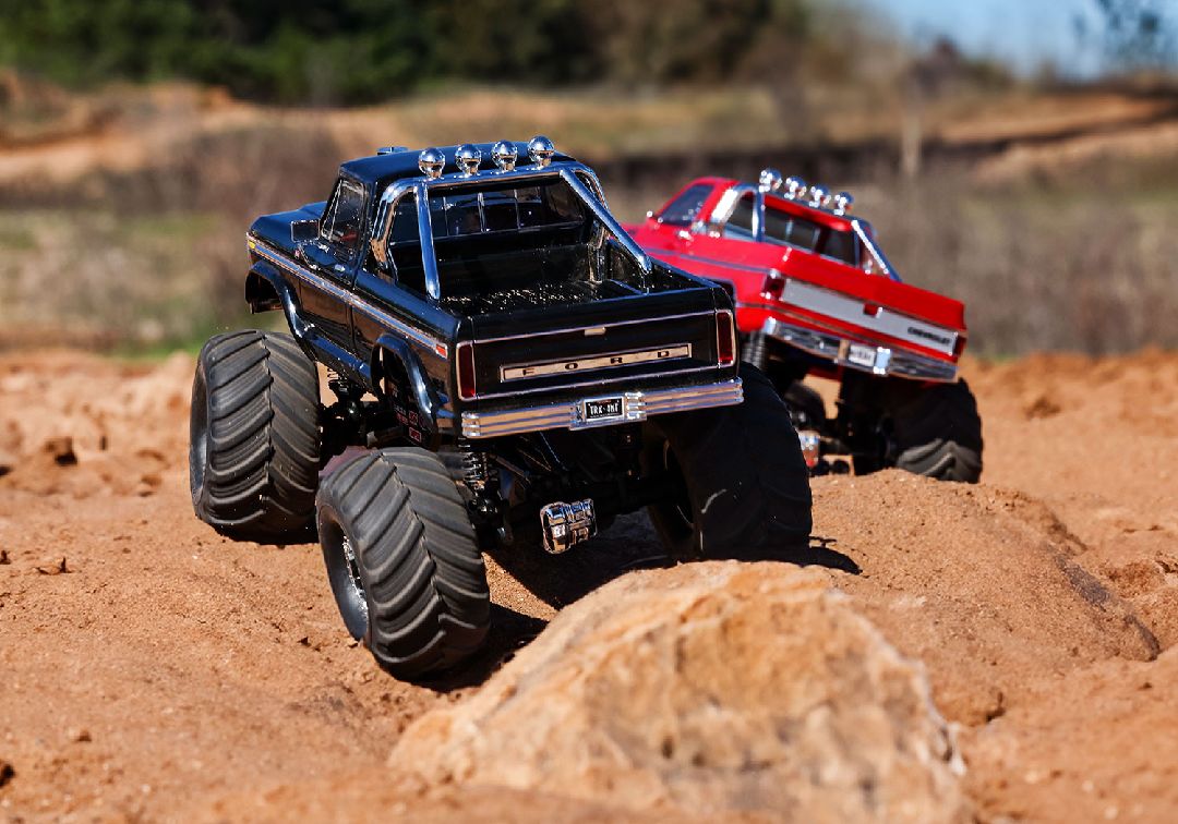 Traxxas 1/18 TRX-4MT 1979 Chevrolet K10 4x4 RTR - Black