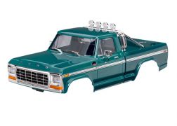 Traxxas Body, Ford F-150 Truck (1979), complete, green - Click Image to Close