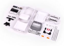 Traxxas Body, Ford F-150 Truck (1979),complete (unassembled) (white, requires painting) (includes grille, side mirrors, door handles, roll bar, windshield wipers, side trim, & clipless mounting) (requires #9834 front & rear bumpers)