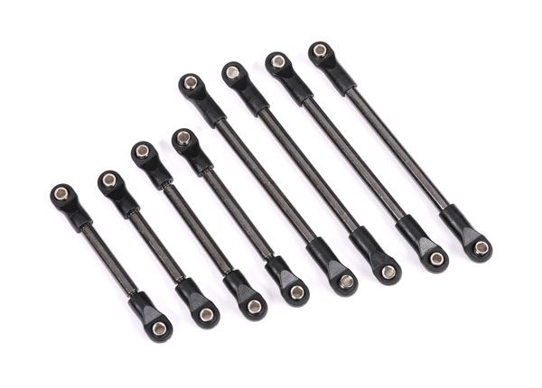 Traxxas Suspension link set, steel for TRX-4M High Trail - Click Image to Close