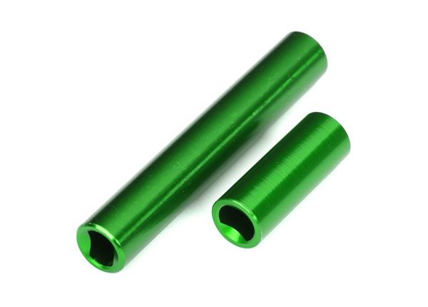 Traxxas Driveshafts, center, aluminum(green)(TRX-4M High Trail)