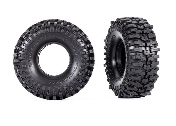 Traxxas Tires Mickey Thompson Baja Pro XS 2.4x1.0" (2) - Click Image to Close