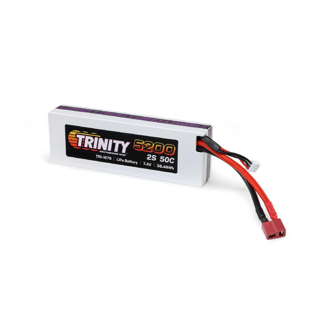 Trinity 5200mah 2S 7.4V 50C T-Plug - Mudboss - 2025 Version