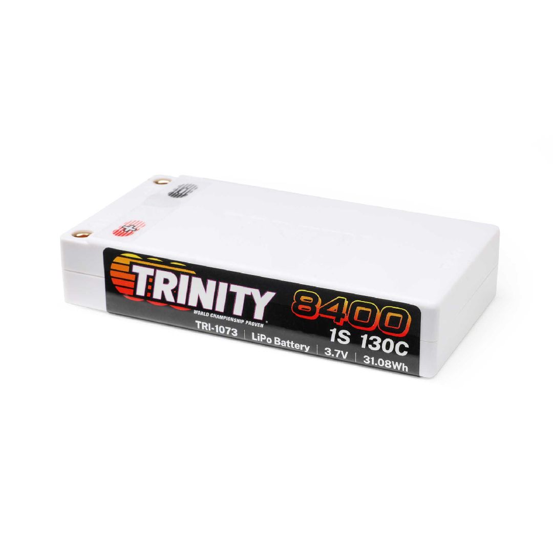 Trinity 8400mah 1S 3.7V 130C Shorty 5mm Bullets