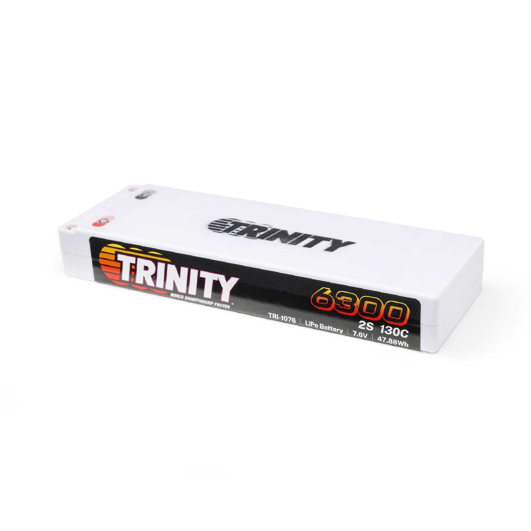 Trinity 6300mah 2S 7.6V 130C Stick 5mm Bullets