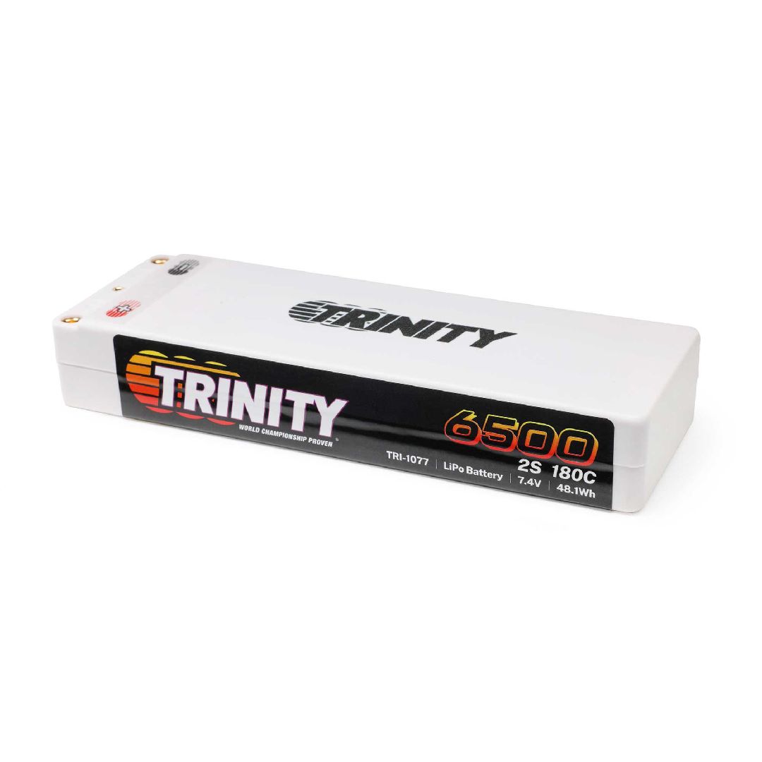 Trinity 6500mah 2S 7.4V 180C Stick 5mm Bullets