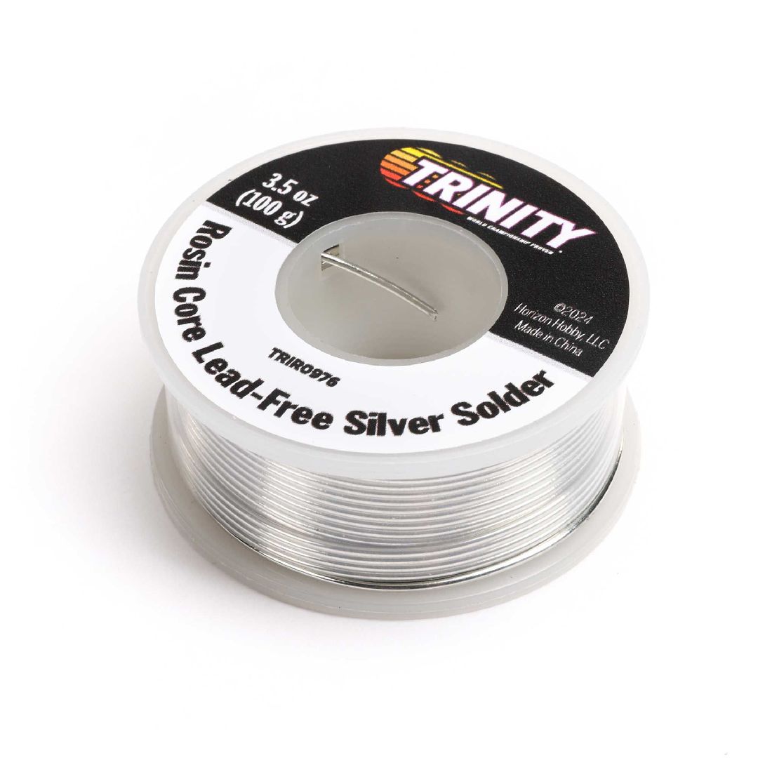 Trinity Rosin Core Lead-Free Silver Solder 100g