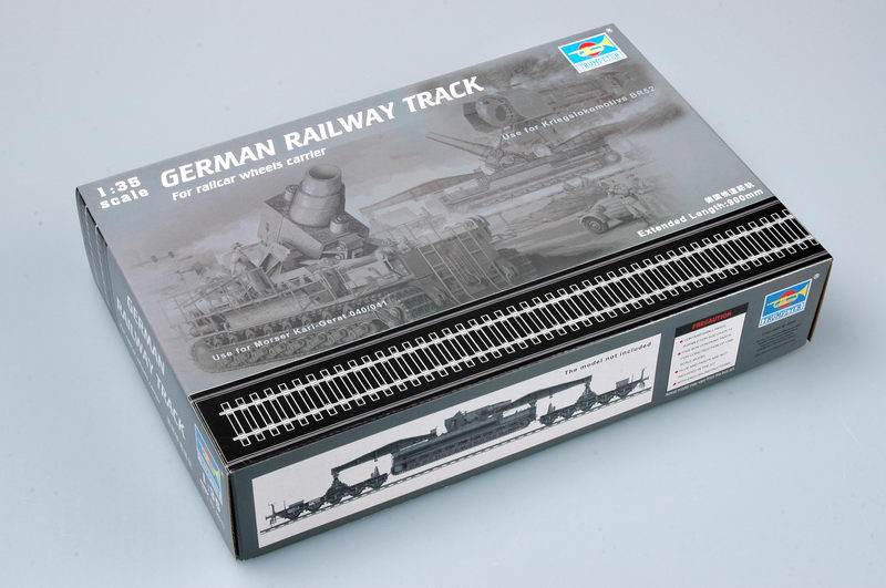 Trumpeter 1/35 German Railway Track Set - Click Image to Close