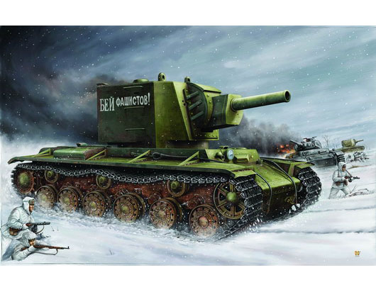 Trumpeter 1/35 Russian KV "Big Turret" Tank