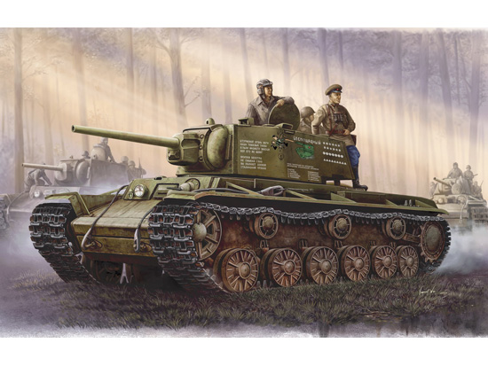 Trumpeter 1/35 Russian KV-1 Model 1942 Simplified Turret Tank