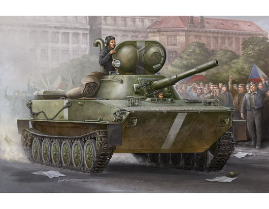 Trumpeter 1/35 Russian PT-76 amphibious Tank Mod.1951