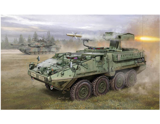 Trumpeter 1/35 M1134 Stryker Anti- Tank Guided Missile (ATGM)
