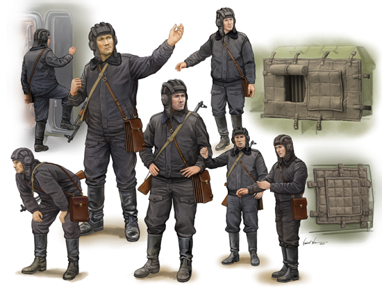 Trumpeter 1/35 Soviet Soldier - Scud B Crew