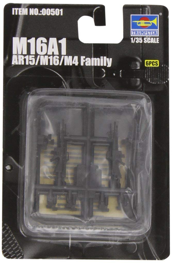 Trumpeter 1/35 AR15/M16/M4 FAMILY-M16A1 (6 units) - Click Image to Close