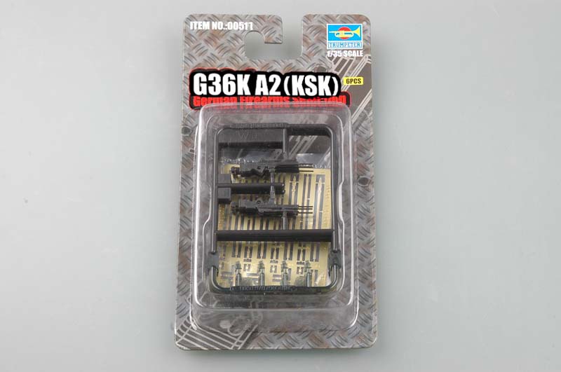 Trumpeter 1/35 German Firearms Selection-G36 KSK (4 guns)