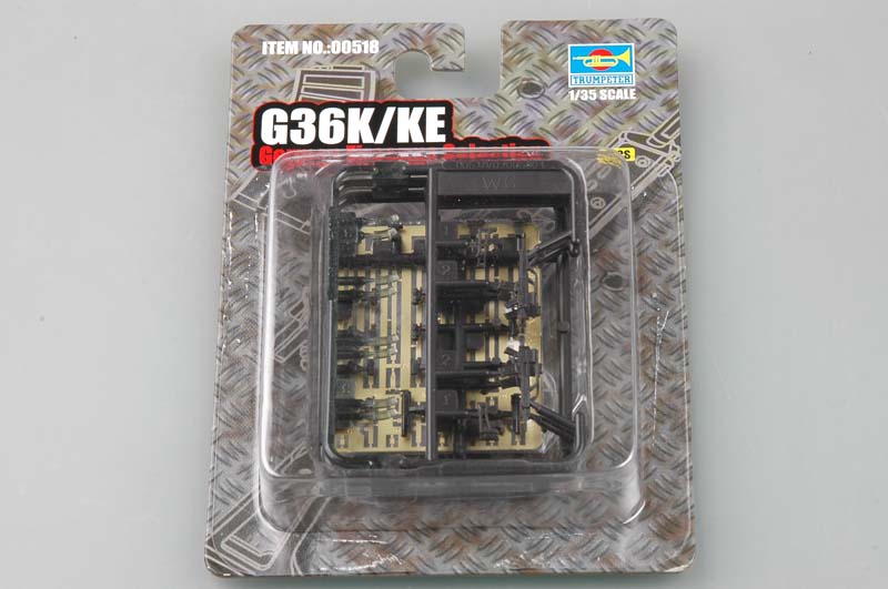 Trumpeter 1/35 German Firearms Selection-G36KE/36K (4 guns)