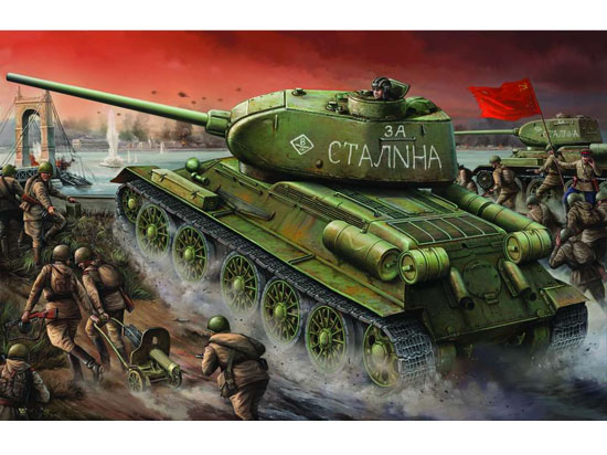 Trumpeter 1/16 T-34/85 Model 1944 Factory No 174