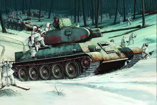 Trumpeter 1/16 T-34/76 Model 1942 - Click Image to Close