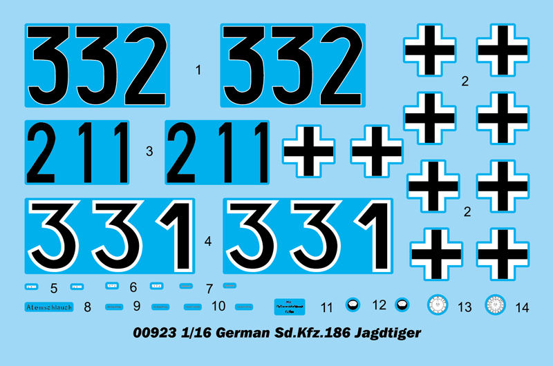 Trumpeter 1/16 German Sd.Kfz.186 Jagdtiger - Click Image to Close