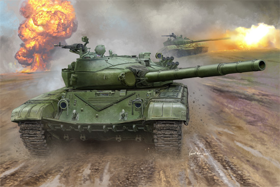 Trumpeter 1/16 Russian T-72B MBT - Click Image to Close