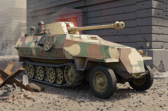 Trumpeter 1/16 Sd.Kfz 251/22D - Click Image to Close