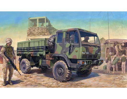 Trumpeter 1/35 M1078 Light Medium Tactical Vehicle (LMTV) Standa