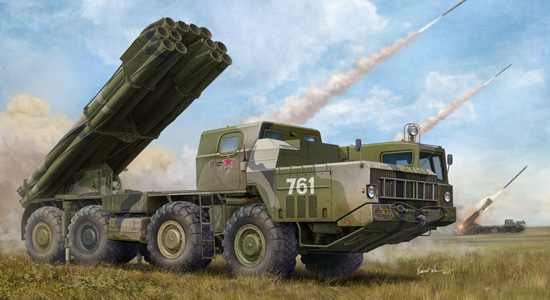 Trumpeter 1/35 Russian 9A52-2 Smerch-M multiple rocket launcher