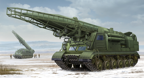 Trumpeter 1/35 Ex-Soviet 2P19 Launcher w/R-17 Missile (SS-1C SCU