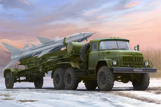 Trumpeter 1/35 Russian Zil-131V towed PR-11 SA-2 Guideline