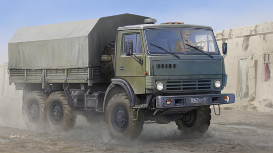 Trumpeter 1/35 Russian KAMAZ 4310 Truck - Click Image to Close