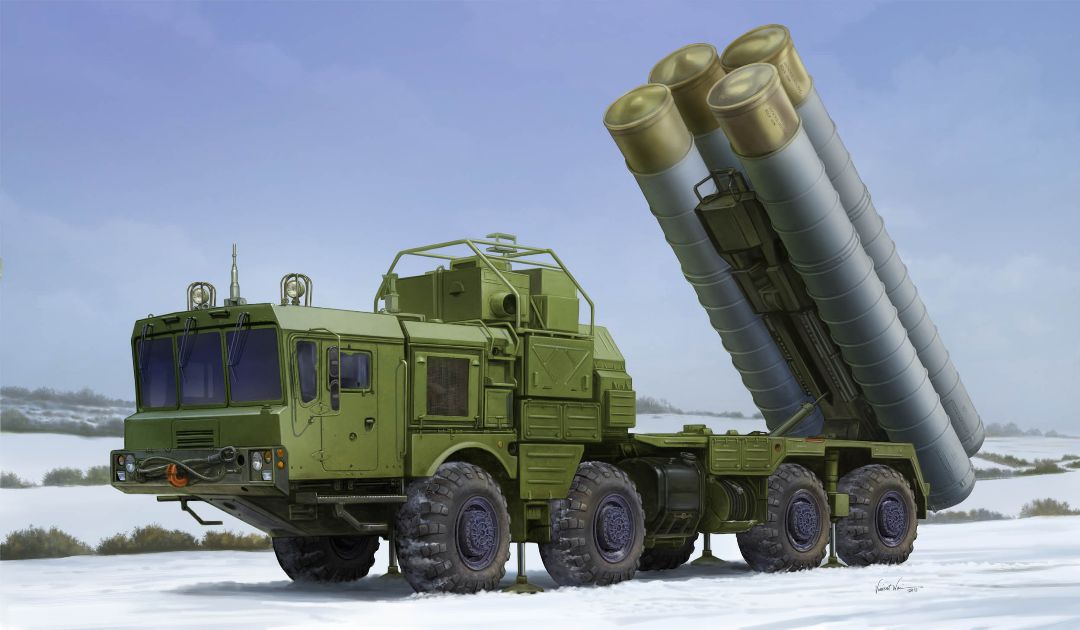 Trumpeter 1/35 40N6 of 51P6A TEL S-400 - Click Image to Close