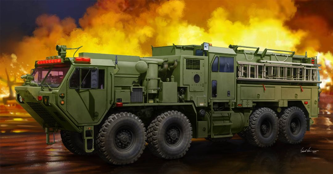 Trumpeter 1/35 M1142 HEMTT TFFT (Tactical Fire Fighting Truck)