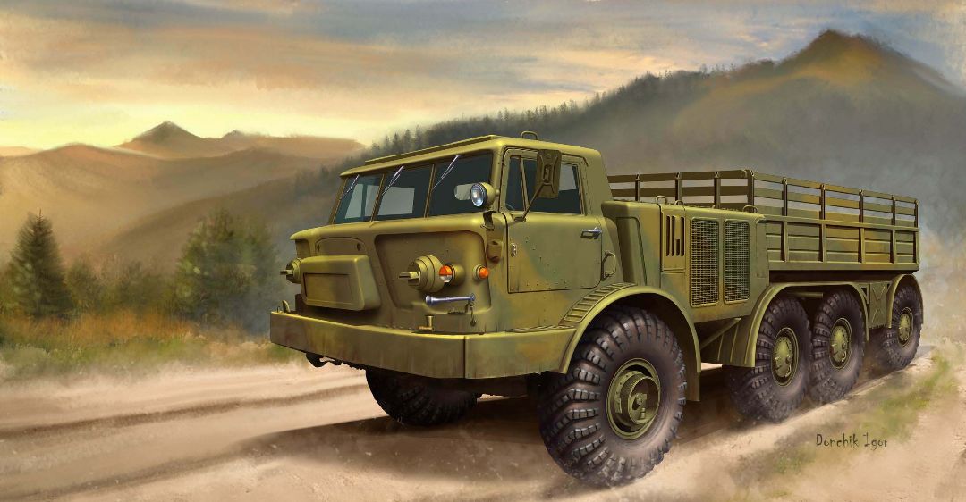 Trumpeter 1/35 Russian Zil-135 - Click Image to Close