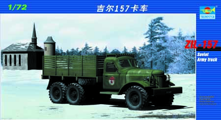 Trumpeter 1/72 Camion-Zil-157 Soviet Army Truck - Click Image to Close