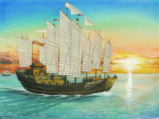 Trumpeter 1/72 Chinese Chengho Sailing Ship