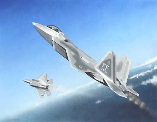 Trumpeter 1/144 F-22A Raptor - Click Image to Close