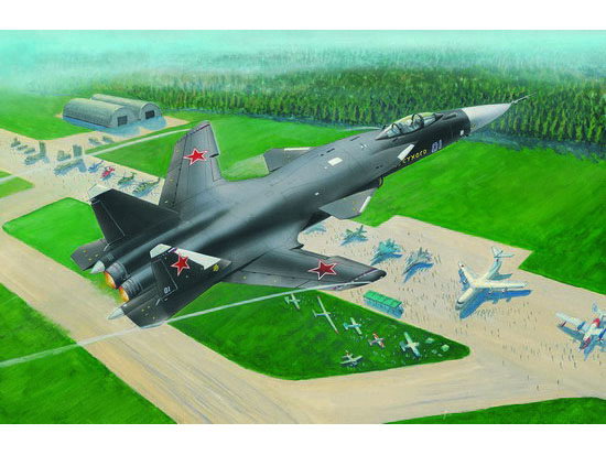 Trumpeter 1/144 Sukhoi SU-47 Berkut - Click Image to Close