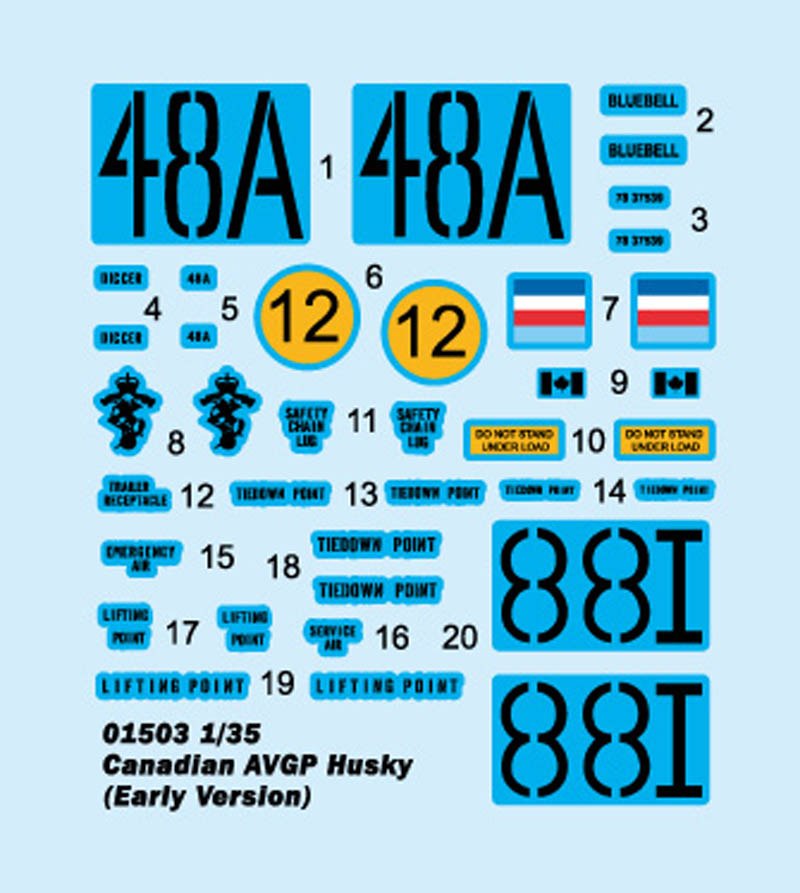 Trumpeter 1/35 Canadian Husky 6x6 APC