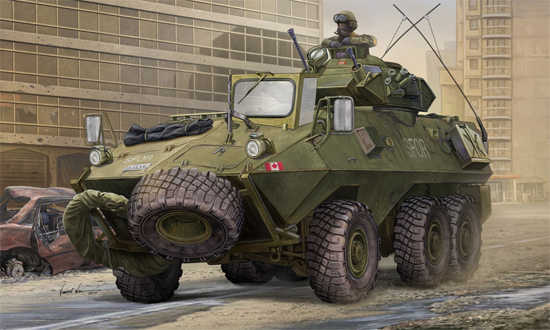 Trumpeter 1/35 Canadian Grizzly 6x6 APC (Improved Version) - Click Image to Close