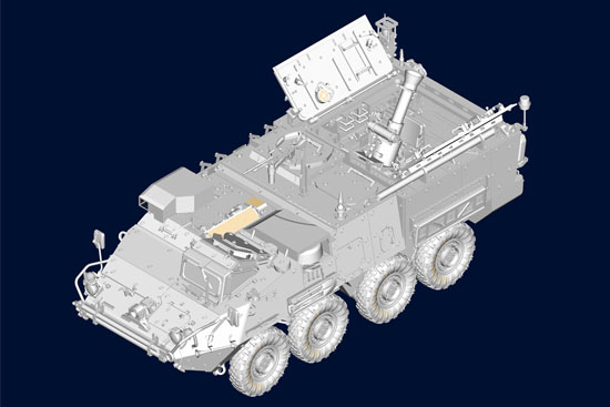 Trumpeter 1/35 M1129 Stryker Mortar Carrier armed with 120 mm Mo