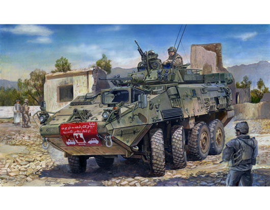 Trumpeter 1/35 Canadian LAV-III 8x8 Wheeled Armoured Vehicle