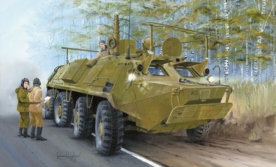 Trumpeter 1/35 BTR-60P BTR-60PU