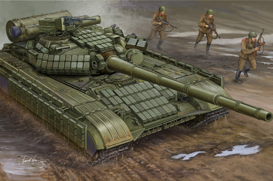Trumpeter 1/35 Soviet T-64AV MOD 1984