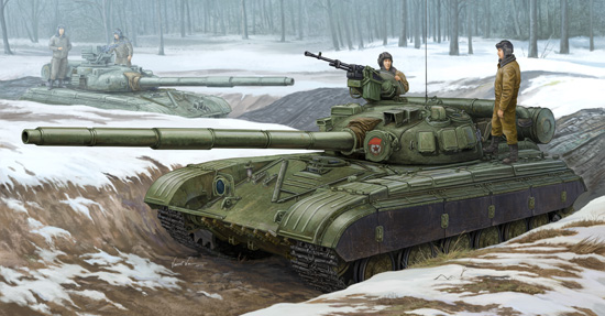 Trumpeter 1/35 Soviet T-64B MOD 1975