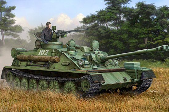 Trumpeter 1/35 ASU-85 airborne self-propelled gun Mod.1970