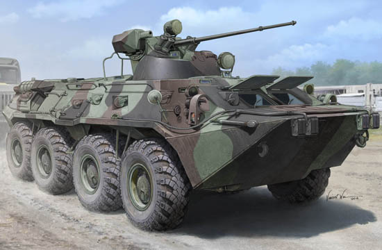 Trumpeter 1/35 Russian BTR-80A APC