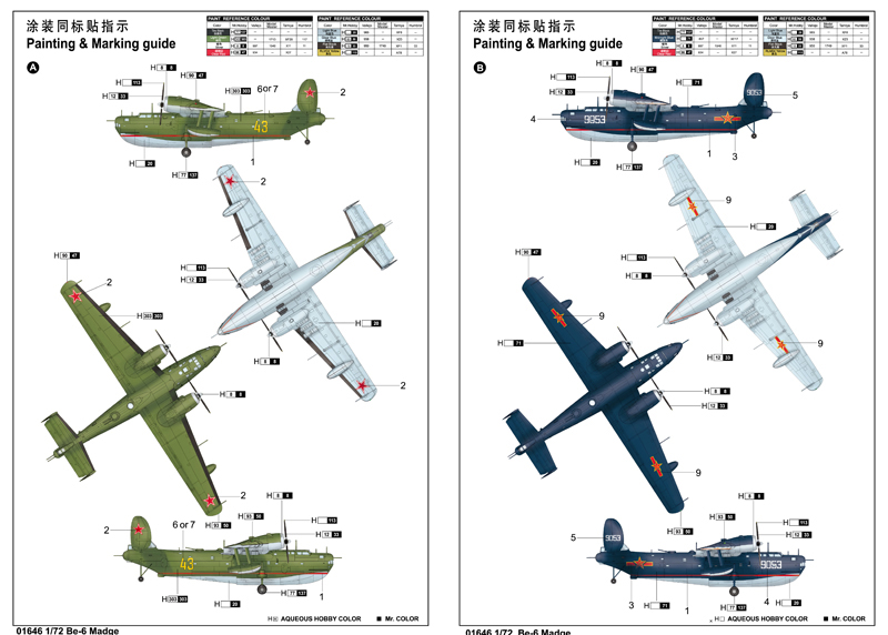 Trumpeter 1/72 Be-6 Madge