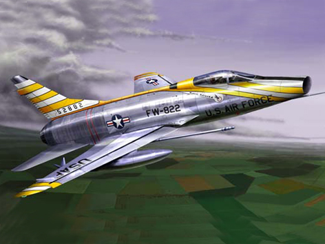 Trumpeter 1/72 F-100D Super Sabre